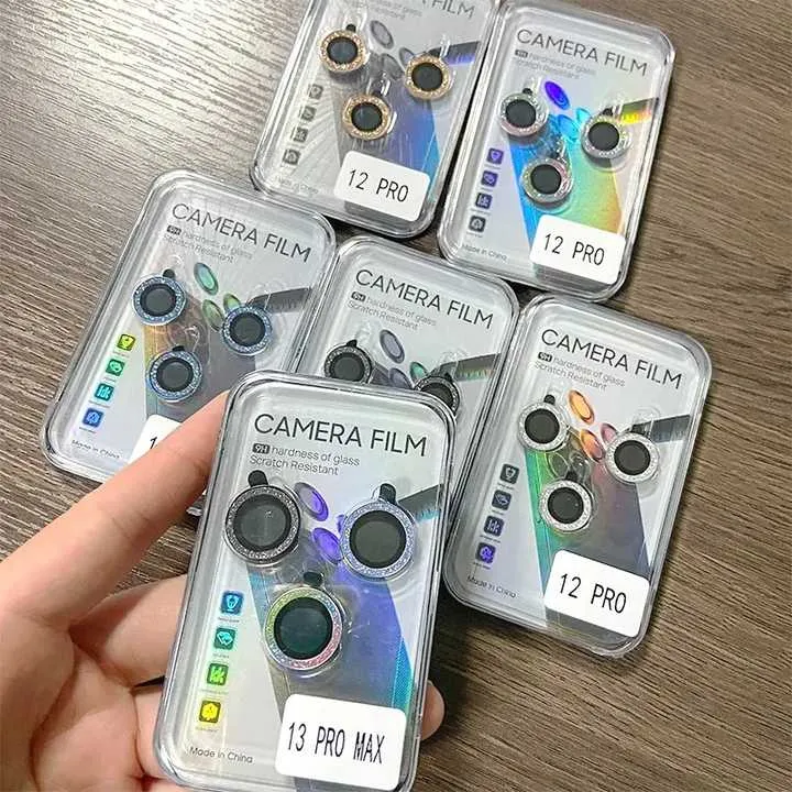 حلقة كاميرا خلفية من الكريستال ,Crystal Rear Camera Ring