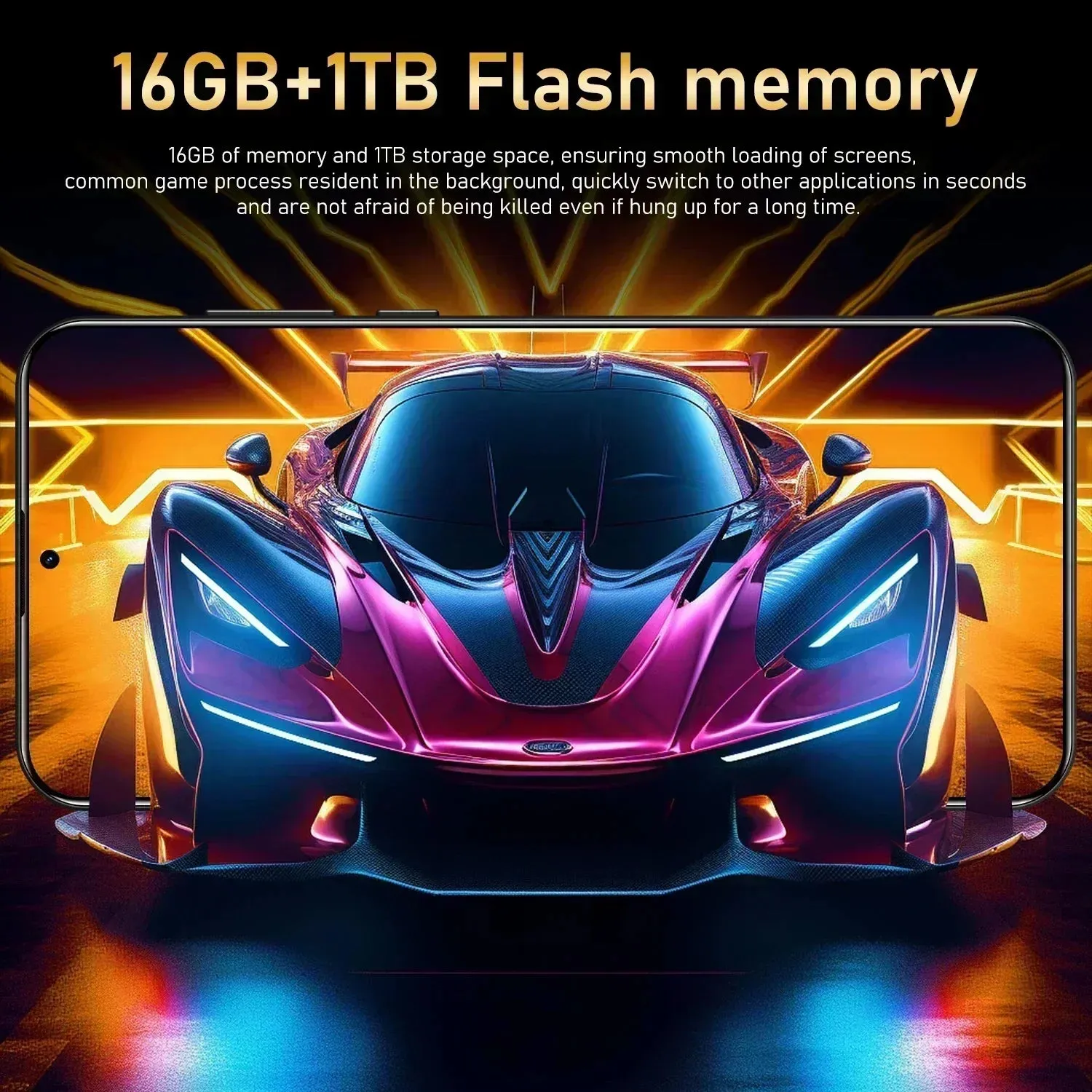 1-Original X8 Pro Smartphone 7.3inch Global Version 16G 1TB Snapdragon 8 gen3 Android14 50 108MP 4G/5G Cellphone Mobile Phone NFC