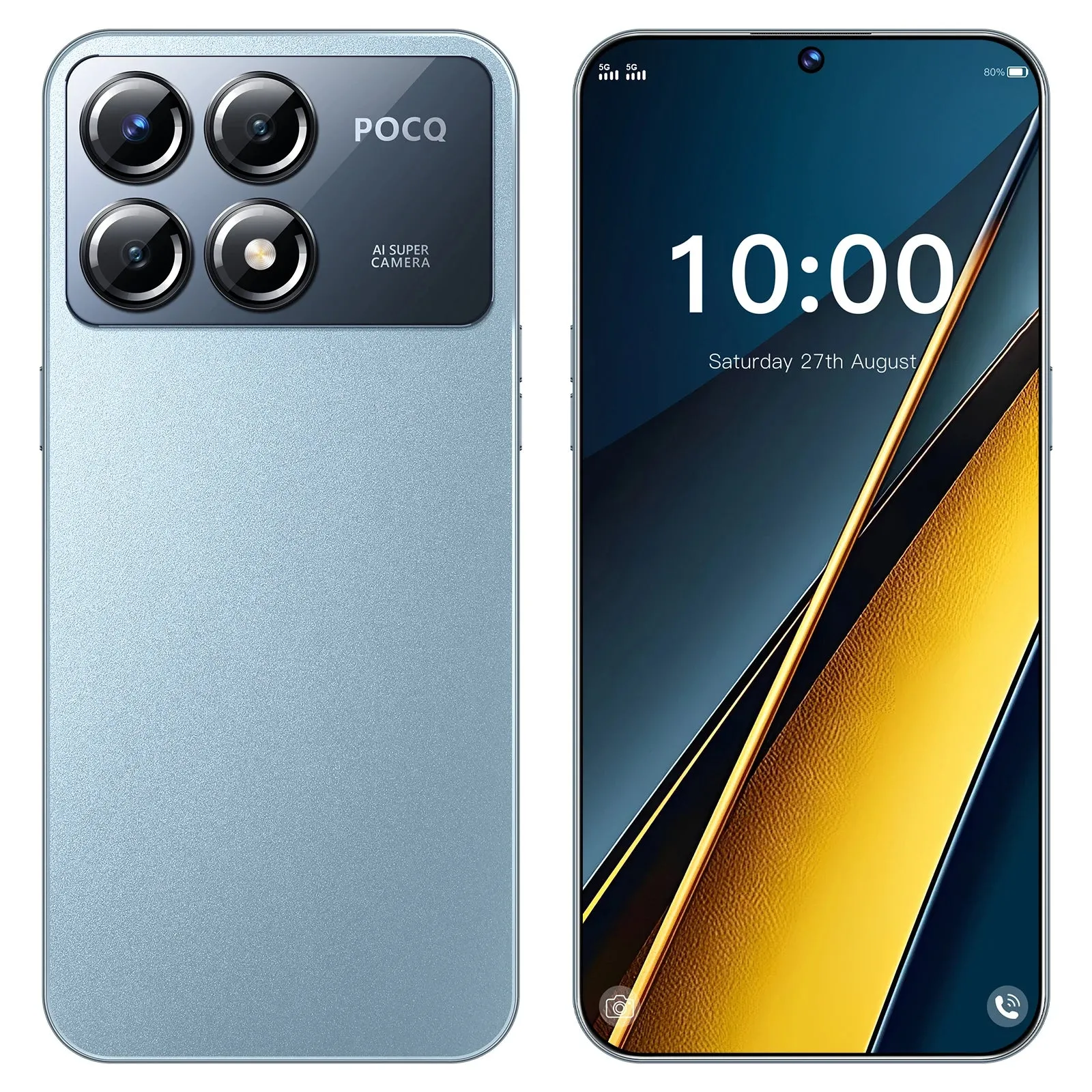 2024 NEW Cell Phone X6 Pro 7.3 HD Screen SmartPhone 16G 1T 5G Dual Sim Celulares Android Unlocked 108MP 7800mAh Mobile Phone