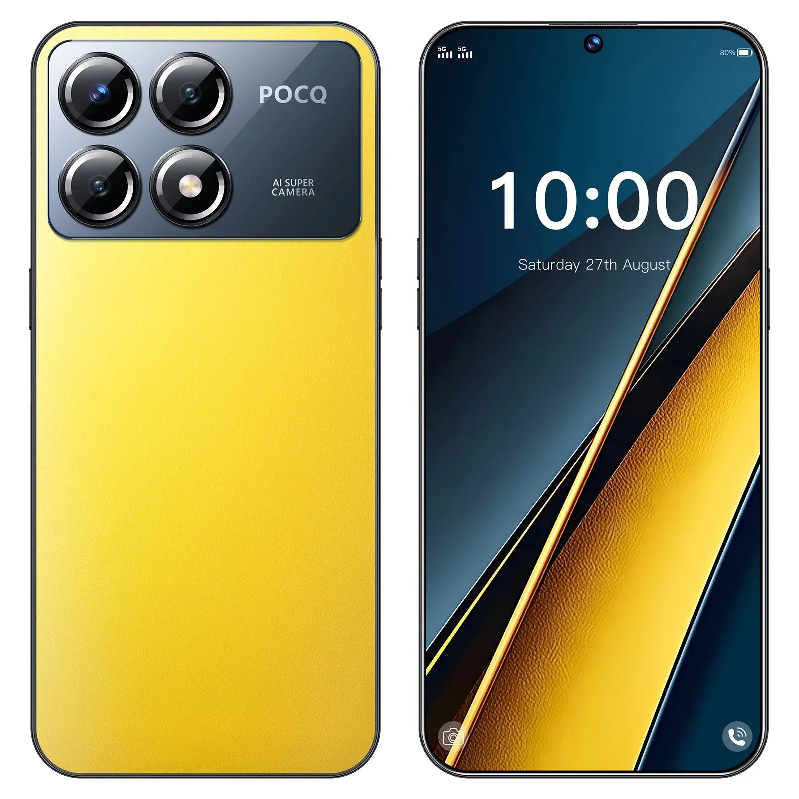 2024 NEW Cell Phone X6 Pro 7.3 HD Screen SmartPhone 16G 1T 5G Dual Sim Celulares Android Unlocked 108MP 7800mAh Mobile Phone