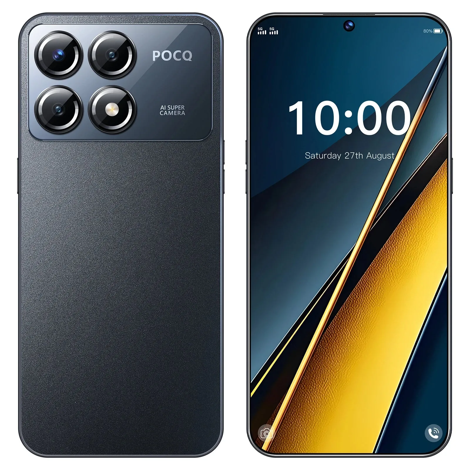 2024 NEW Cell Phone X6 Pro 7.3 HD Screen SmartPhone 16G 1T 5G Dual Sim Celulares Android Unlocked 108MP 7800mAh Mobile Phone