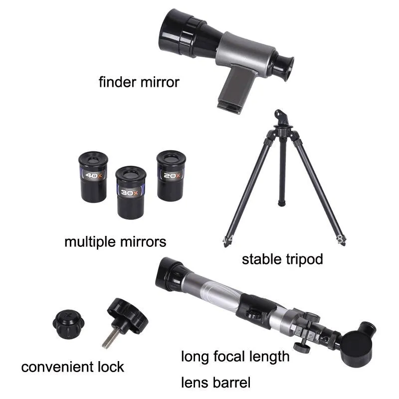 20X-40X HD Astronomical Telescope | Multi-Eyepiece | Show Model
