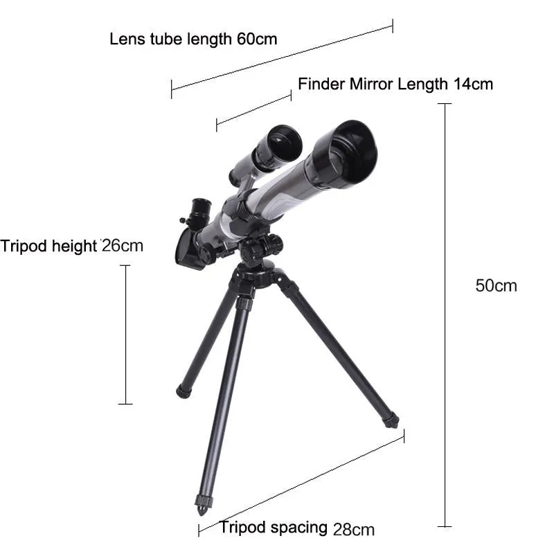 20X-40X HD Astronomical Telescope | Multi-Eyepiece | Show Model