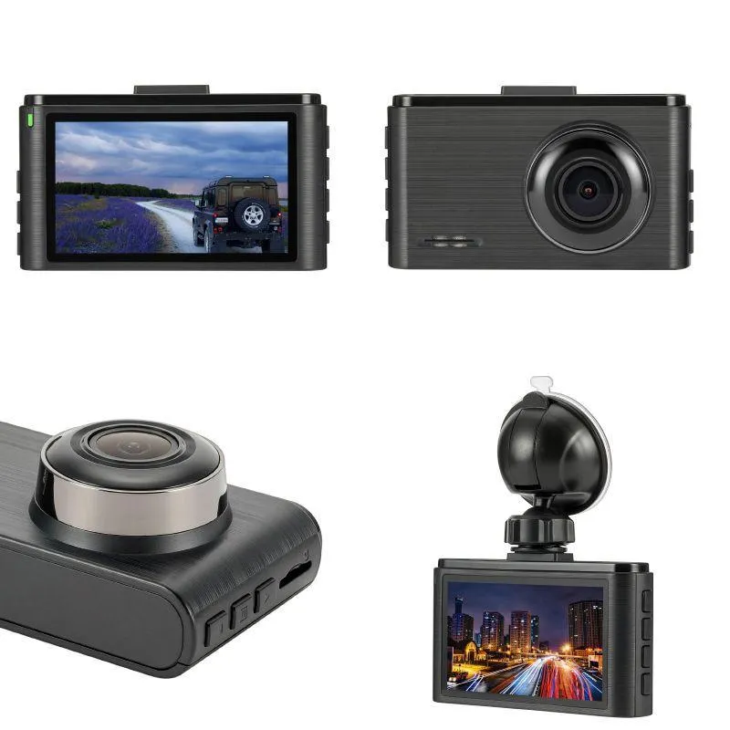 3 IPS Screen HD Driving Recorder with Wi-Fi & TS Stream
