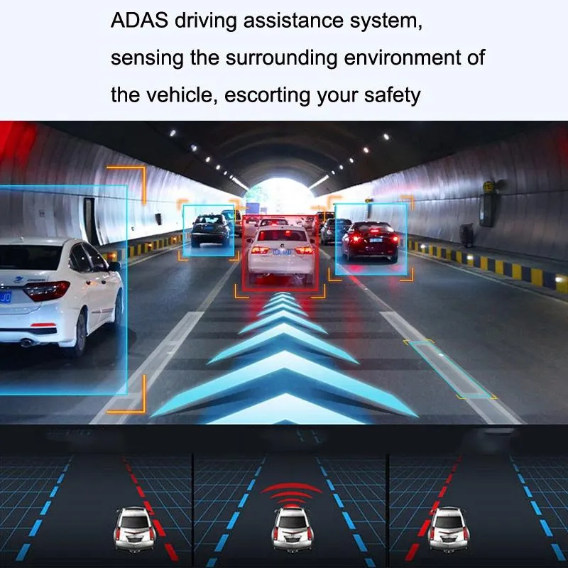 3 IPS Screen HD Driving Recorder with Wi-Fi & TS Stream
