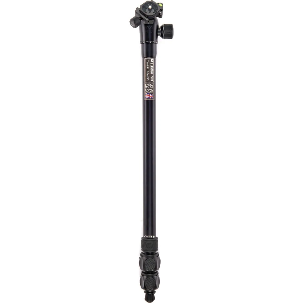 3 Legged Thing Charles 2.0 Darkness Magnesium Alloy Tripod with AirHed Pro Ball Head