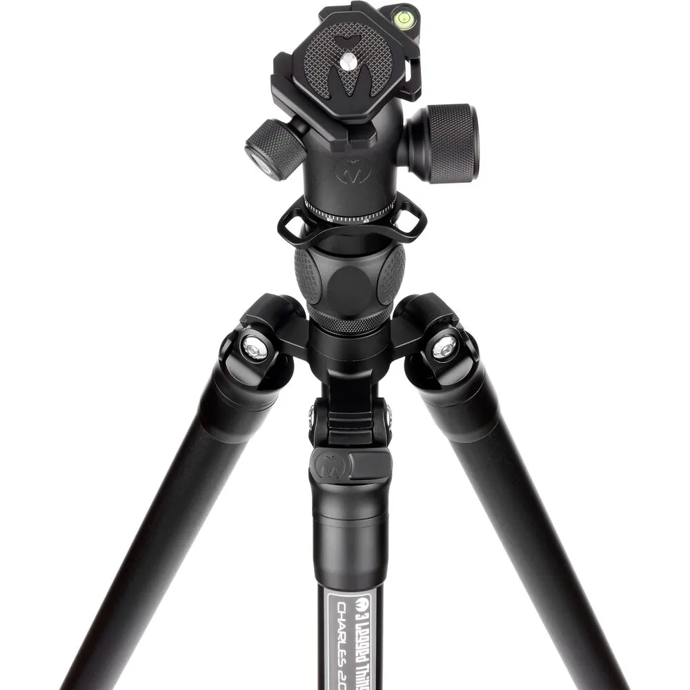 3 Legged Thing Charles 2.0 Darkness Magnesium Alloy Tripod with AirHed Pro Ball Head