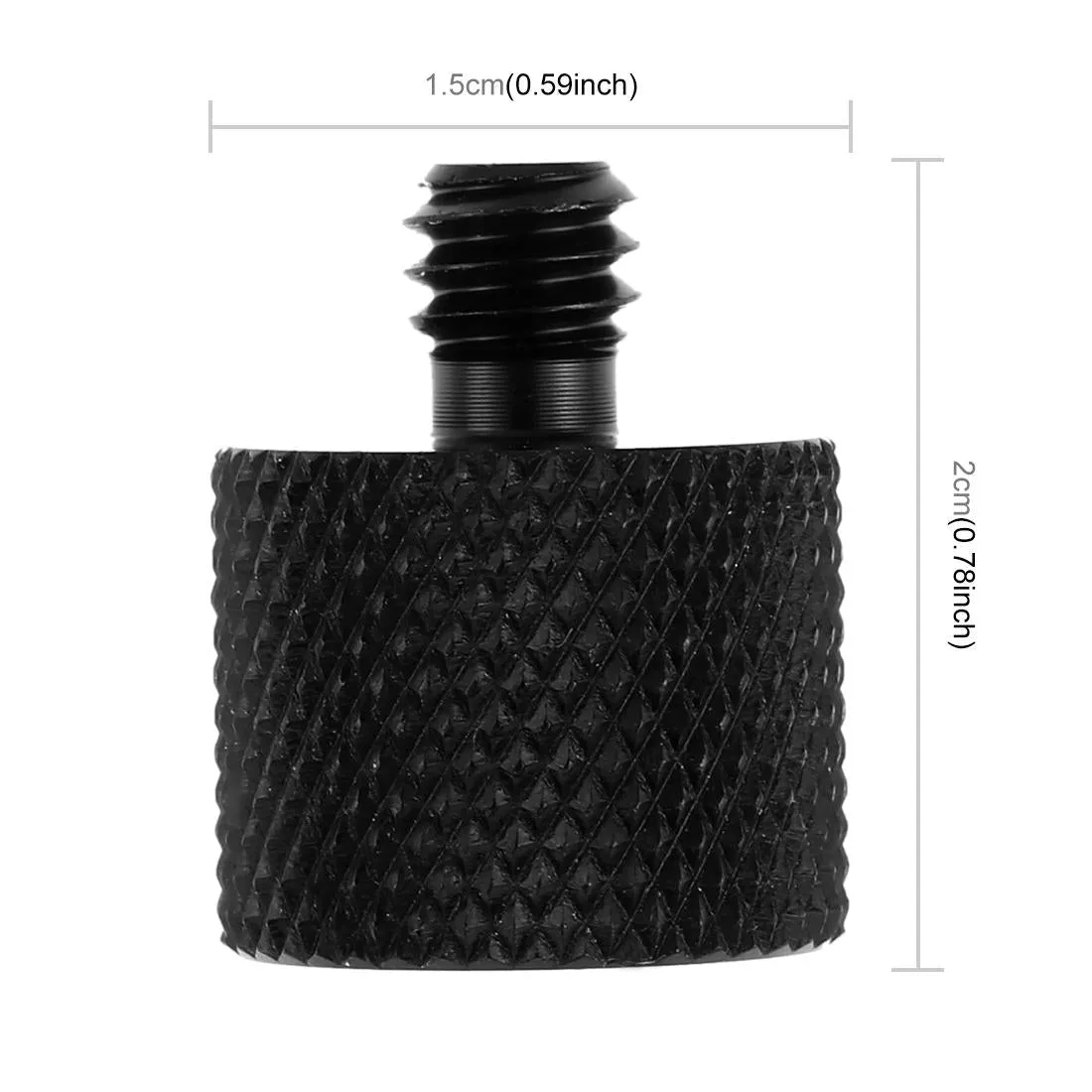 3/8 Female to 1/4 Male Thread Adapter | Screw