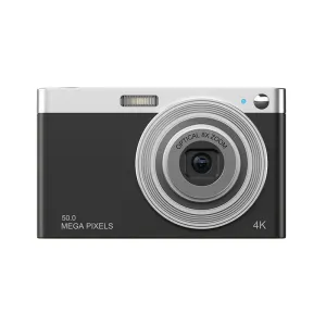 4K 8X Optical Zoom Telescopic Lens Digital Camera | Black | 2.88 Inch