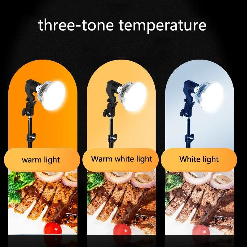 500W Mushroom Lamp & Stand for Mobile Phone Photography