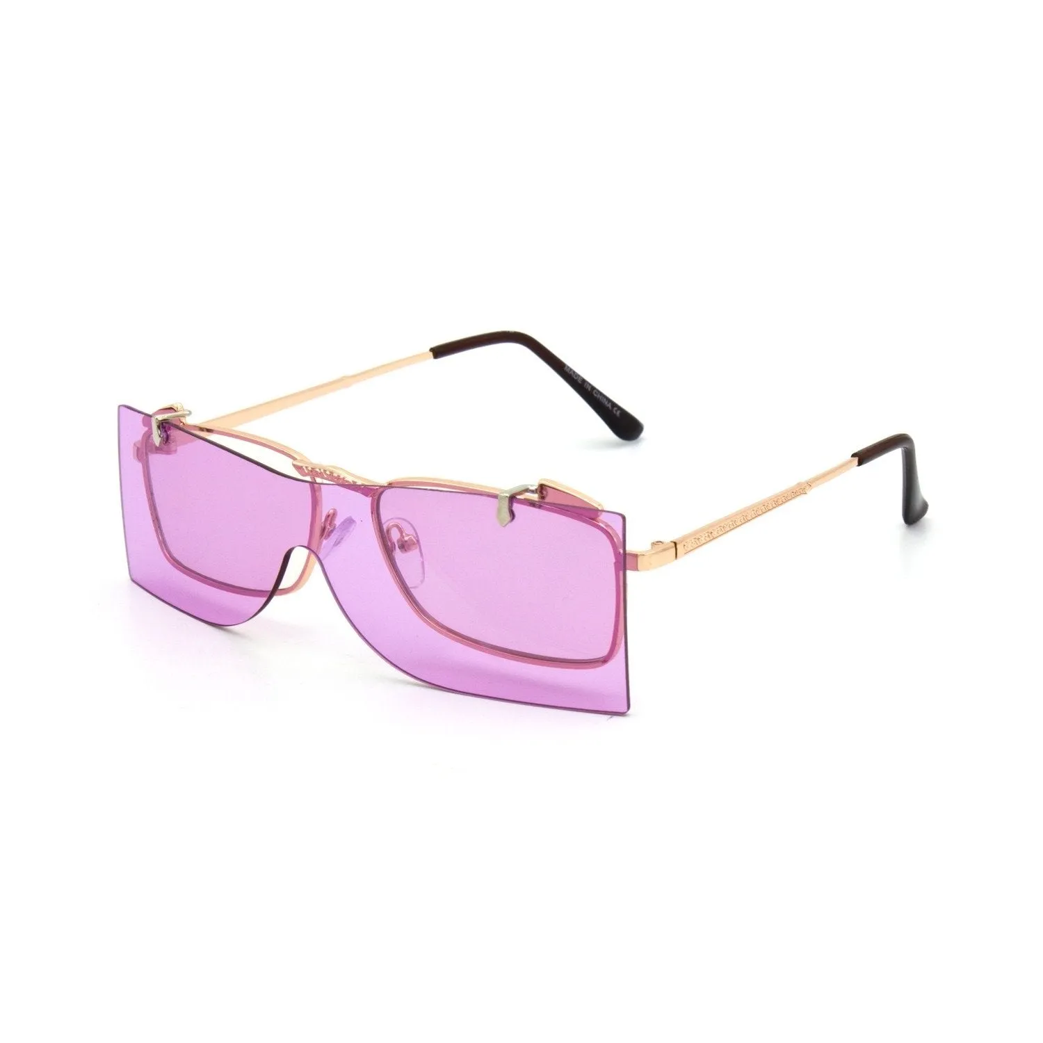 “BAD GIRLS” Rimless Sunglasses