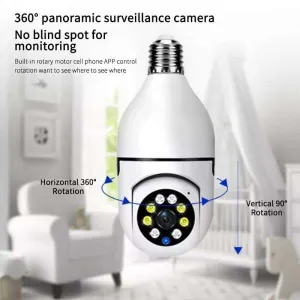 Bulbcam - Wi-fi camera shaped as light bulb