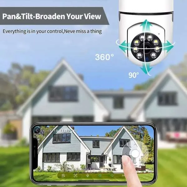 Bulbcam - Wi-fi camera shaped as light bulb