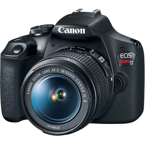 Canon EOS Rebel T7 DSLR Camera with Canon 18-55mm Lens Bundle with UV Filter   Carrying Case and More