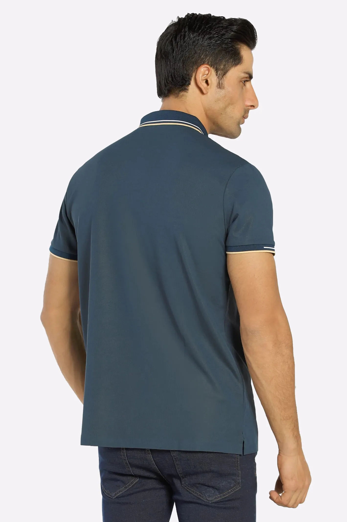 Dark Blue Dry Fit Polo