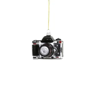 Glass Camera Ornament