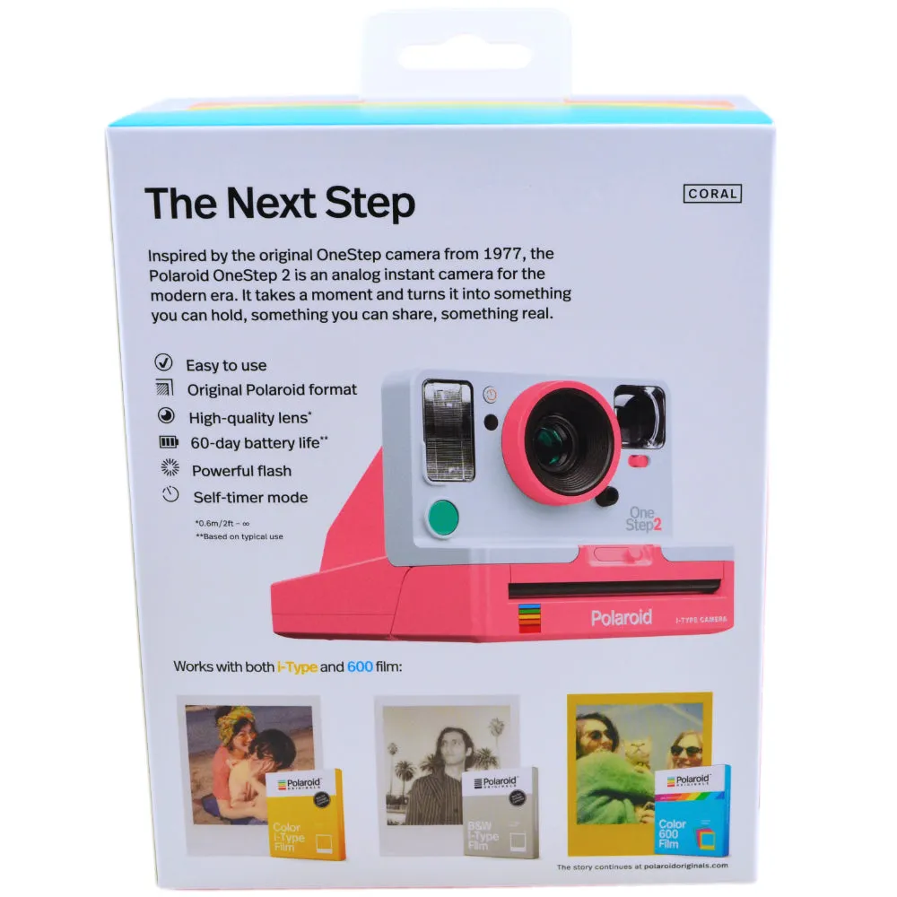 Polaroid Originals Coral OneStep2 Viewfinder VF i-Type Camera - 9018